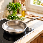 Poêle Inox LAMACOM TRINEO PLUS Ø26 cm – Acier Inoxydable
